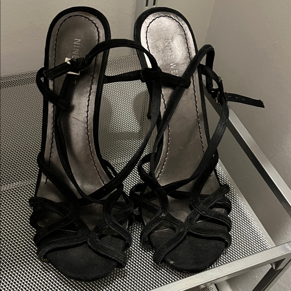 Nine West Elegant Black Heels